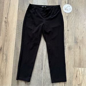 Eileen Fisher Petite Black Legging Capris PP